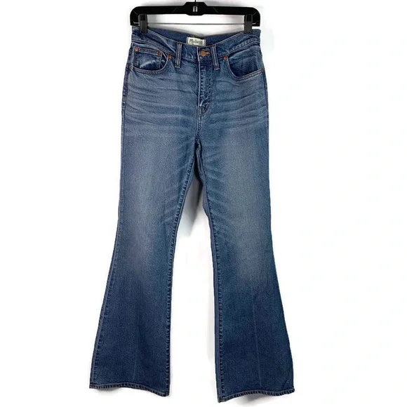 Madewell Blue Flea Market Flare - Picture 1 of 7